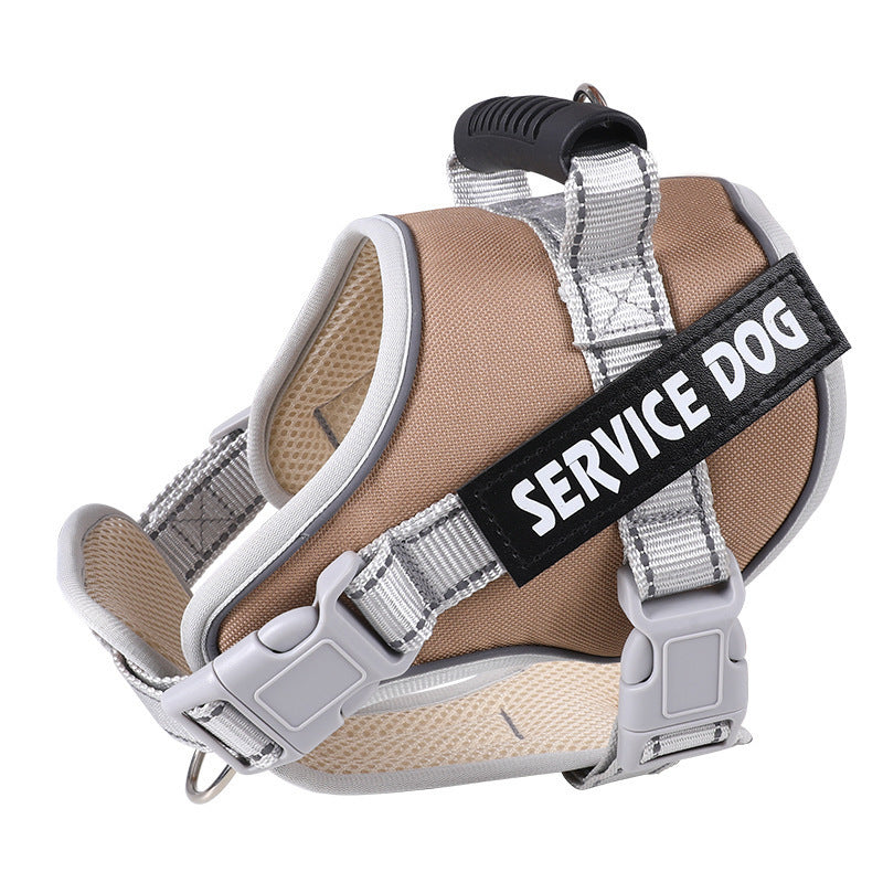 JMT-774346 Adjustable Dog Chest Strap with Traction Rope - Various Colors and Sizes Available