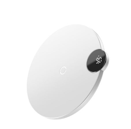 JMT-774858 Wireless Charging Pad with Digital Display for iPhone X - Compatible and Efficient 10000mA Lithium Battery