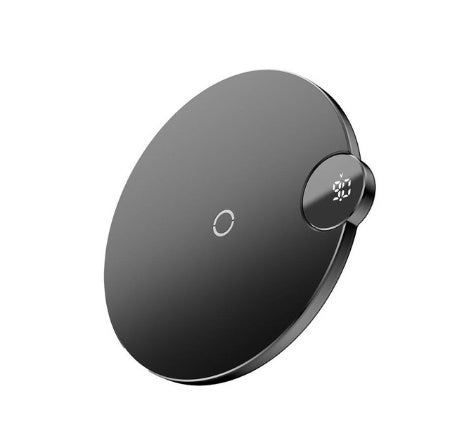 JMT-774858 Wireless Charging Pad with Digital Display for iPhone X - Compatible and Efficient 10000mA Lithium Battery