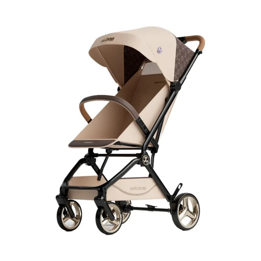 JMT-775178 Compact Folding Stroller with Enhanced Sunshade for Infants - Portable and Lightweight Design