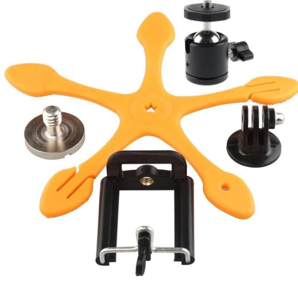 JMT-775178 Versatile Phone Mount with Clip and Screw for Secure Positioning