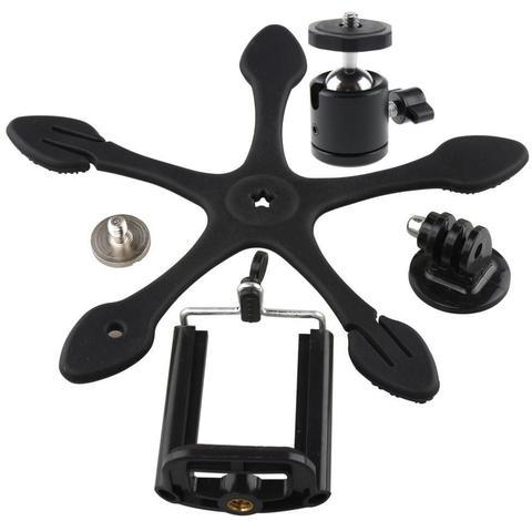 JMT-775178 Versatile Phone Mount with Clip and Screw for Secure Positioning