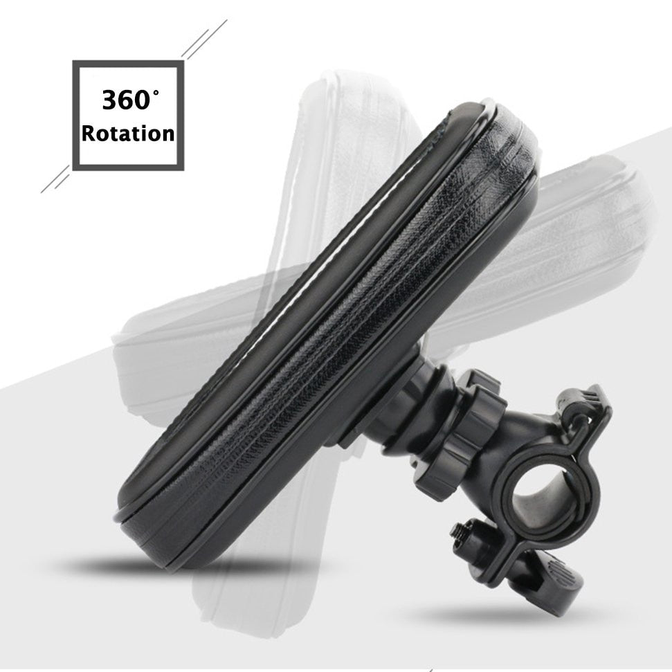 JMT-775242 Waterproof Bike Phone Holder Case for Motorcycles and Bicycles