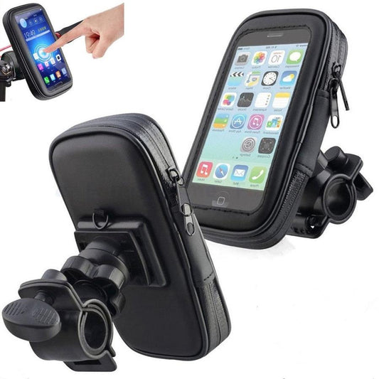 JMT-775242 Waterproof Bike Phone Holder Case for Motorcycles and Bicycles