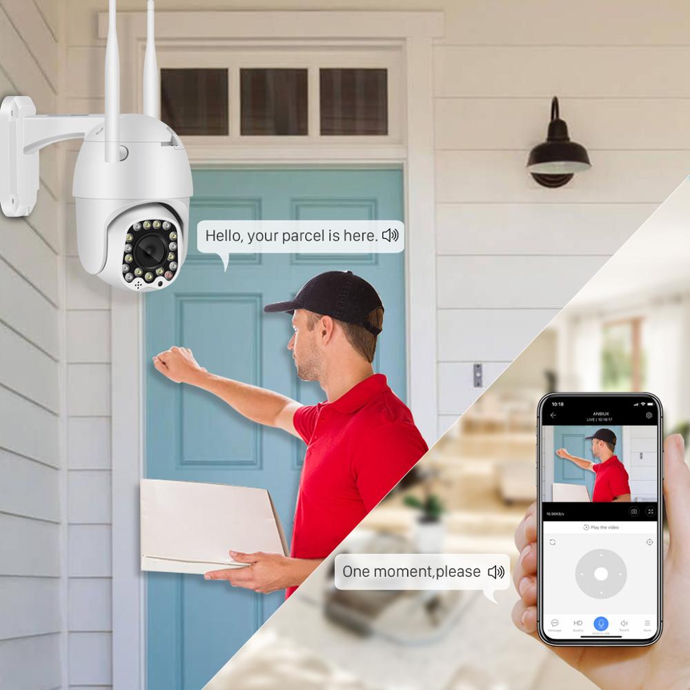 JMT-775242 Wireless WiFi Security Camera with 17 LED Lights for Enhanced Night Vision