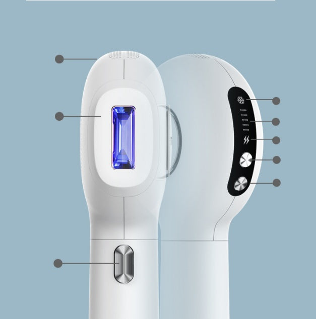 JMT-775306 Painless Whole Body Pulse Laser Hair Removal Device with Five-Speed Adjustment