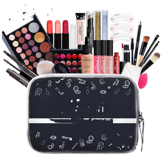 JMT-775434 All-in-One Makeup Set for Mixed Skin Types - 8 Natural Shades for Oil Control and Concealing