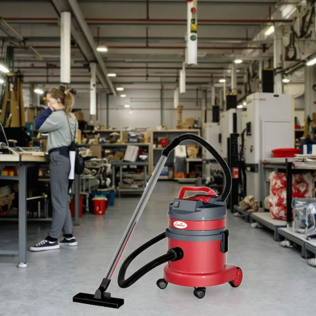 JMT-775626 Portable 30L Manual Steam Wet/Dry Vacuum Cleaner for Carpets, Cars, and RVs with Foam Shampoo