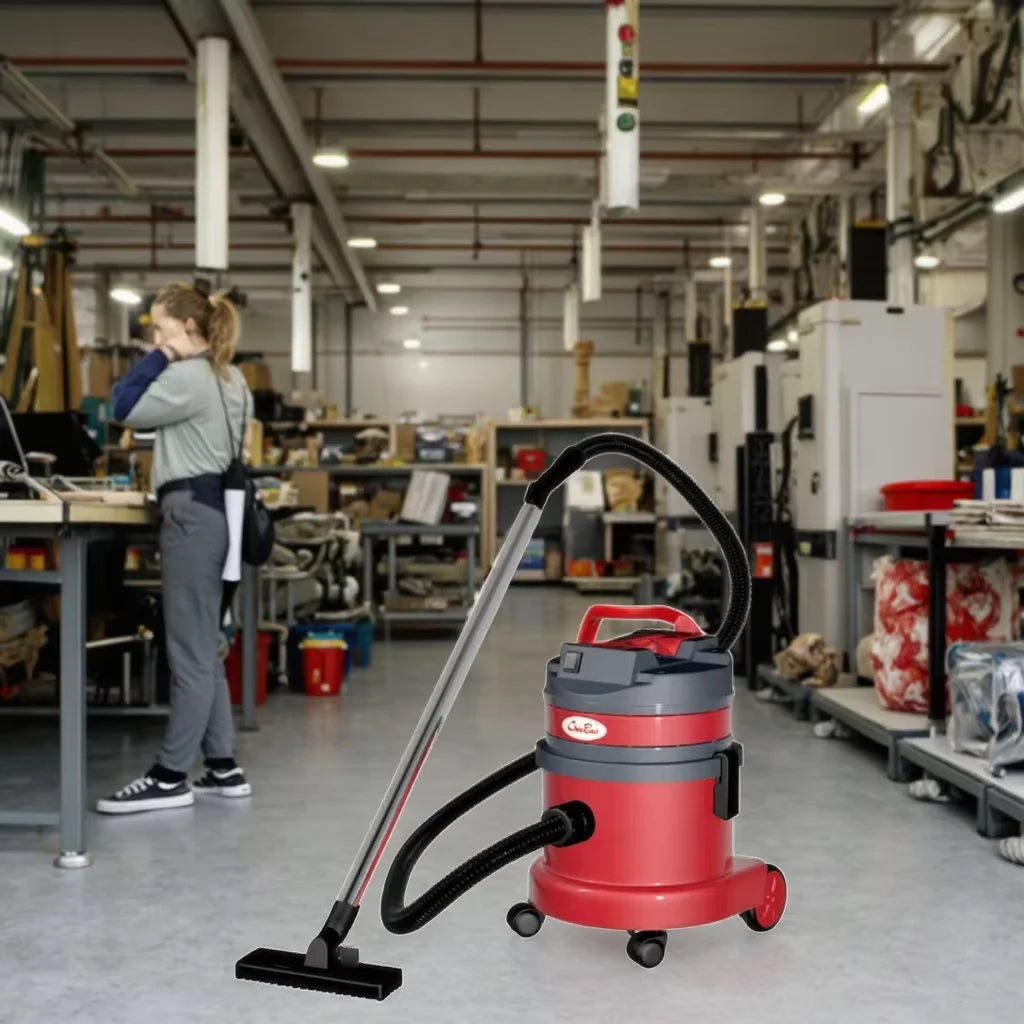 JMT-775626 Portable 30L Manual Steam Wet/Dry Vacuum Cleaner for Carpets, Cars, and RVs with Foam Shampoo