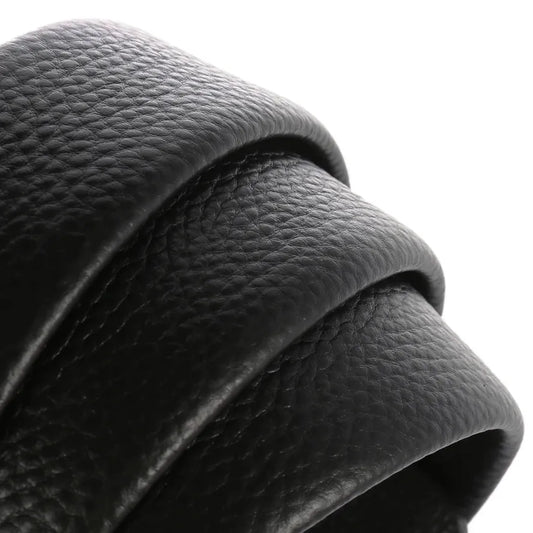 JMT-776074 Men's Cowhide Leather Belt Strip - Durable First Layer Design, Model LY35-3603