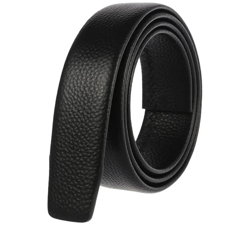 JMT-776074 Men's Cowhide Leather Belt Strip - Durable First Layer Design, Model LY35-3603