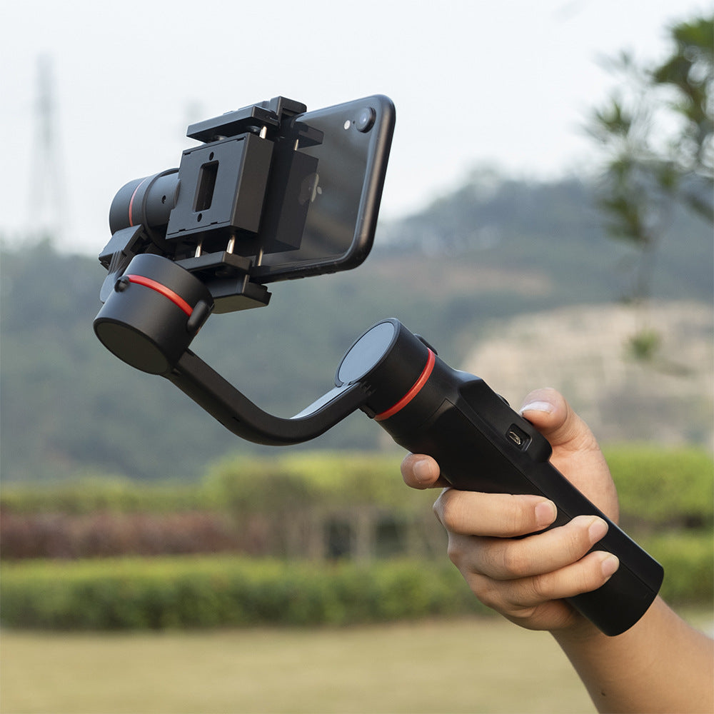 JMT-776330 Three-Axis Handheld Mobile Phone Gimbal Stabilizer with 4-Hour Battery Life and 320° Rotation