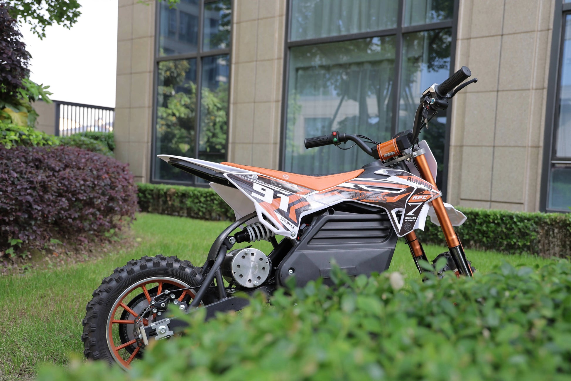 JMT-776394 1000W Electric Pit Bike for Kids with 36V12AH or 48V20AH Battery, Ideal for Racing and Dirt Riding , Top Speed 27.9 mph