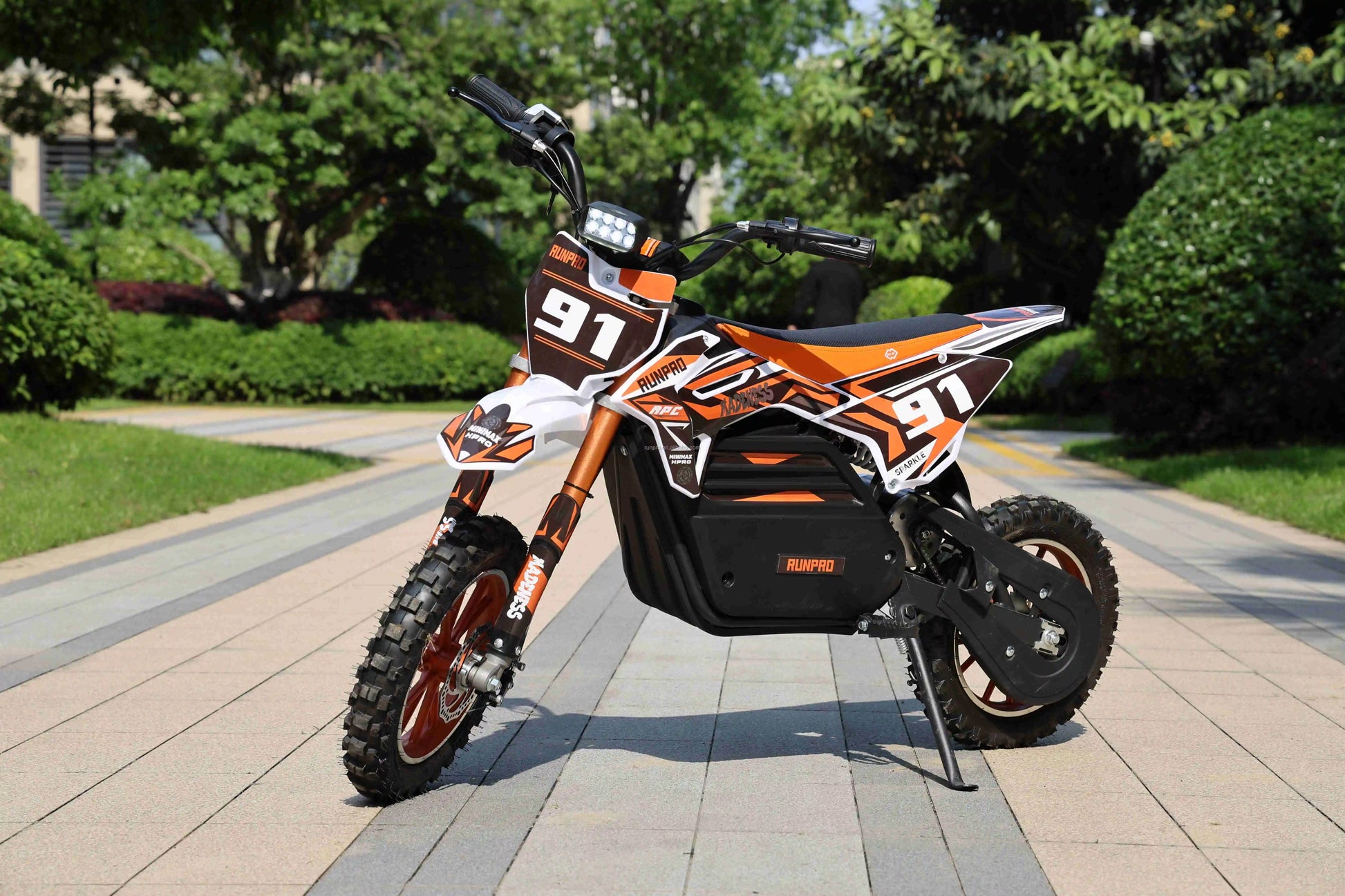 JMT-776394 1000W Electric Pit Bike for Kids with 36V12AH or 48V20AH Battery, Ideal for Racing and Dirt Riding , Top Speed 27.9 mph
