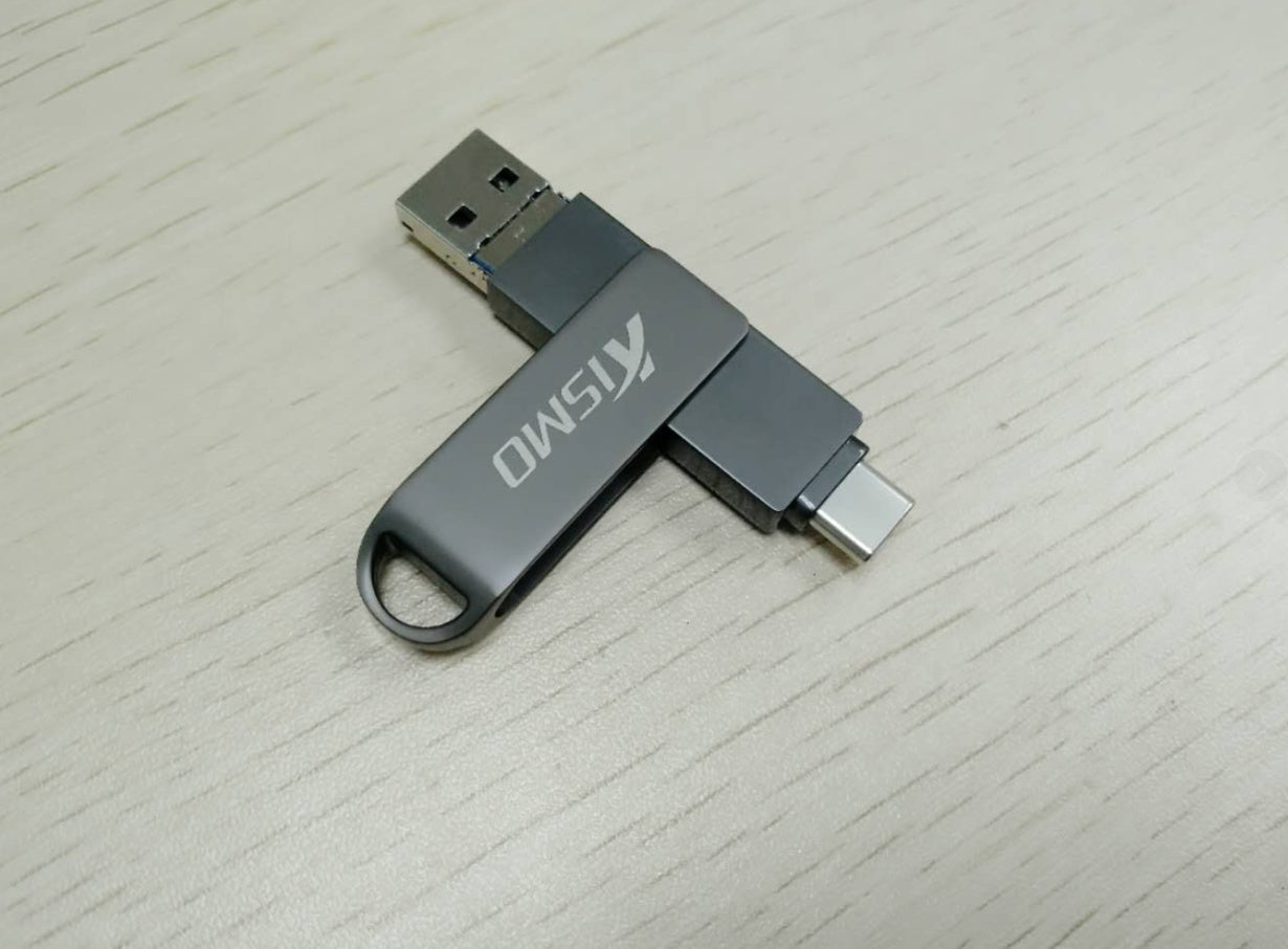 JMT-776650 Dual-Use High-Speed USB Flash Drive Compatible with Apple and Android Devices