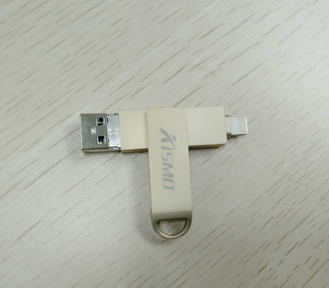 JMT-776650 Dual-Use High-Speed USB Flash Drive Compatible with Apple and Android Devices
