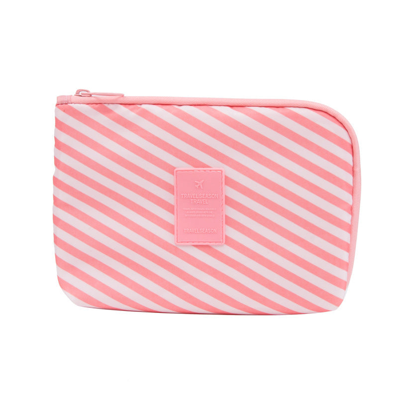 JMT-776650 Large and Small Travel Bags in Stylish Polyester Grid with Elastic Band Options
