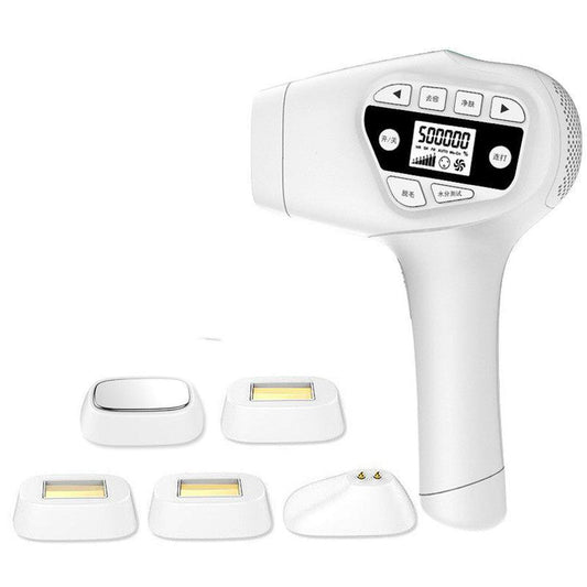 JMT-776714 Freezing Point Laser Hair Removal Device with 1.5 Million Flashes, 5 Gears, and 5.12 cm² Light Area
