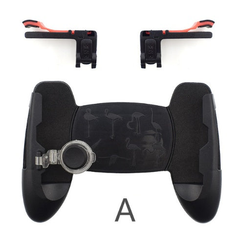 JMT-776778 3-in-1 Mobile Game Controller Compatible with 4.7 to 6.5 inch Phones, Includes Trigger and Joystick Accessories