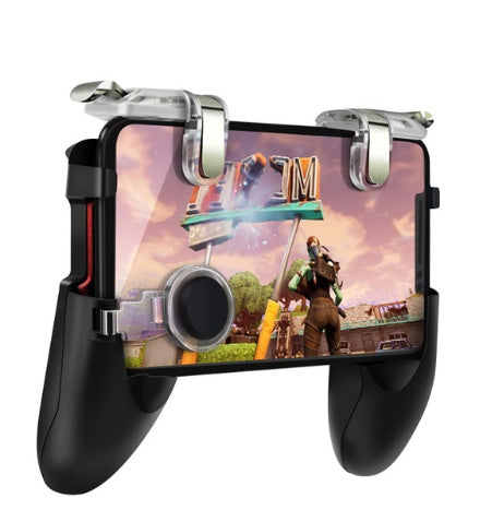 JMT-776778 3-in-1 Mobile Game Controller Compatible with 4.7 to 6.5 inch Phones, Includes Trigger and Joystick Accessories