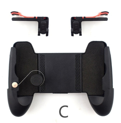 JMT-776778 3-in-1 Mobile Game Controller Compatible with 4.7 to 6.5 inch Phones, Includes Trigger and Joystick Accessories