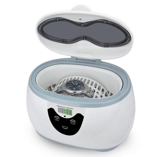 JMT-776778 Ultrasonic Cleaning Machine with SUS304 Stainless Steel, 42KHz Frequency, 600ml Capacity