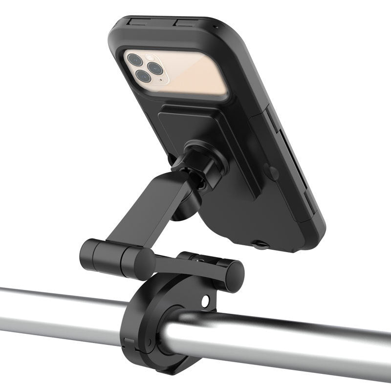 JMT-777482 Waterproof Bicycle and Motorcycle Mobile Phone Holder for 4-6.7 inch Devices