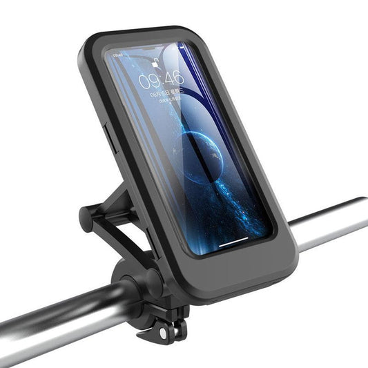JMT-777482 Waterproof Bicycle and Motorcycle Mobile Phone Holder for 4-6.7 inch Devices
