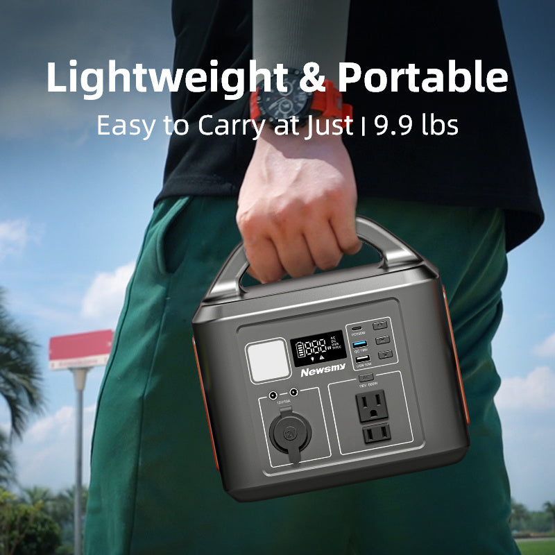 JMT-777802 Portable Power Station 600W with 538WH Lithium Battery for Home and Outdoor Emergency Use