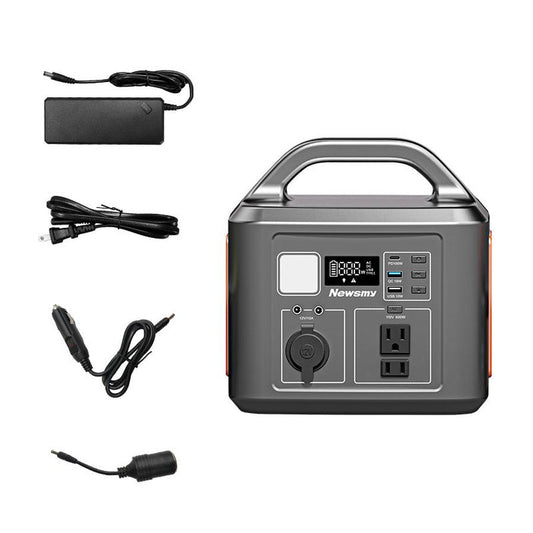 JMT-777802 Portable Power Station 600W with 538WH Lithium Battery for Home and Outdoor Emergency Use