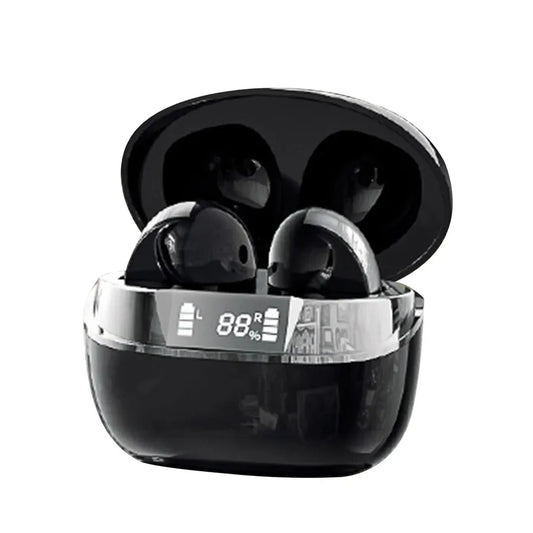 JMT-777802 True Wireless Noise Cancelling Gaming Earbuds with Digital Display and ENC Technology