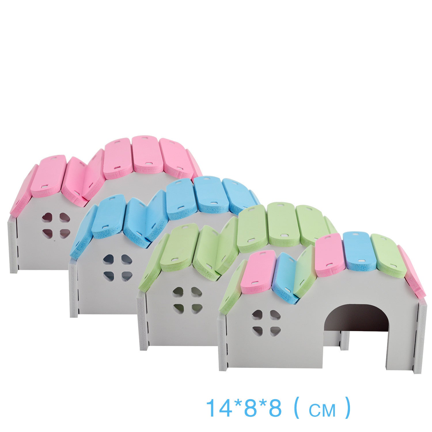 JMT-777930 Hamster Nest - Durable, Non-Toxic Playground with Ladder for Exercise and Fun