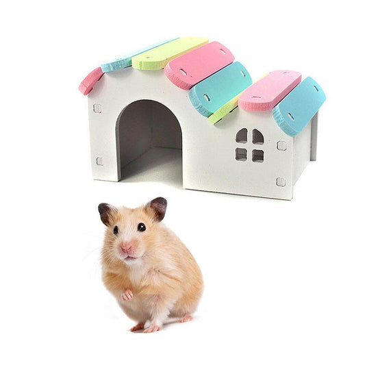 JMT-777930 Hamster Nest - Durable, Non-Toxic Playground with Ladder for Exercise and Fun