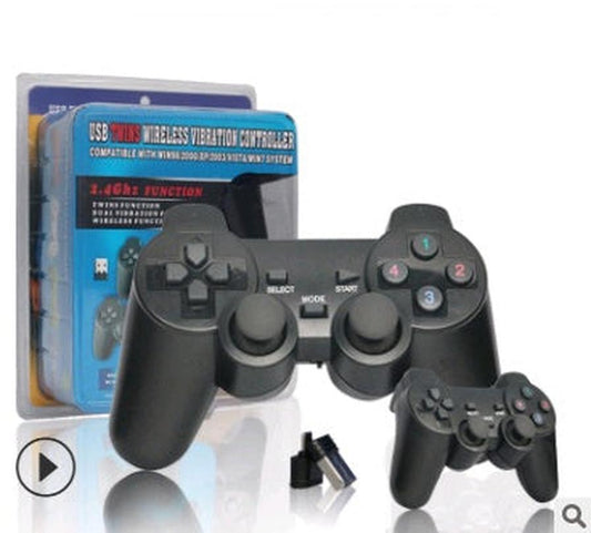 JMT-777930 Universal Wireless Game Controller for Android TV, Computer, Phone, and Set-Top Box with Vibration Function and USB Interface