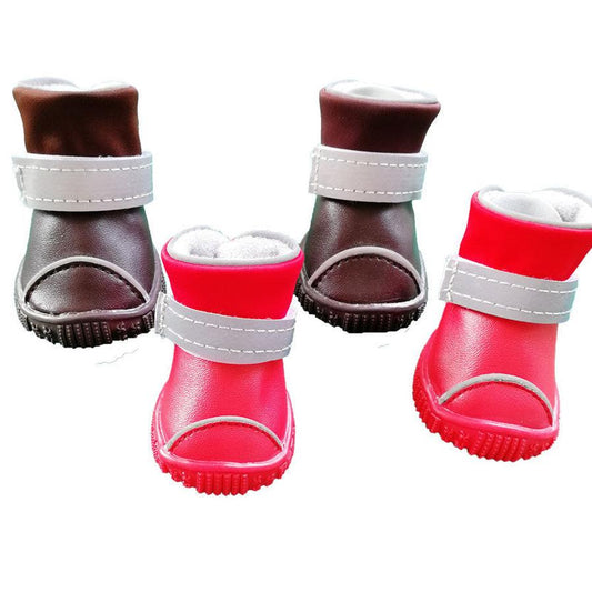 JMT-778250 Waterproof Rain Boots for Small Dogs - Cute Non-Slip Design, Available in Multiple Sizes and Colors