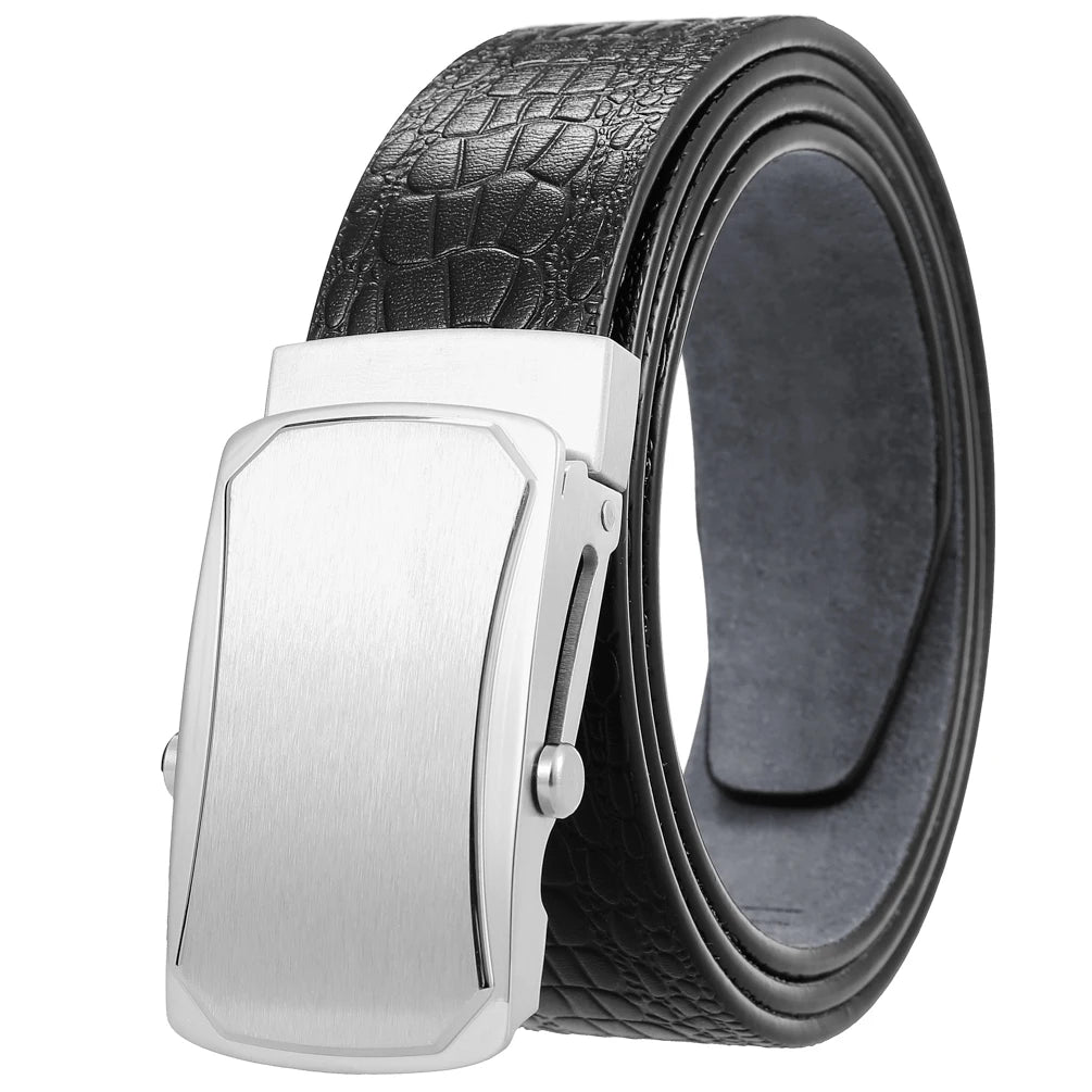 JMT-778378 Business Men's Stainless Steel Casual Belt - Model LY36-61536-8