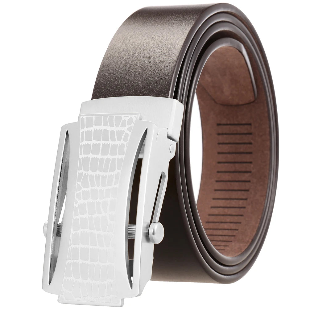 JMT-778378 Business Men's Stainless Steel Casual Belt - Model LY36-61536-8