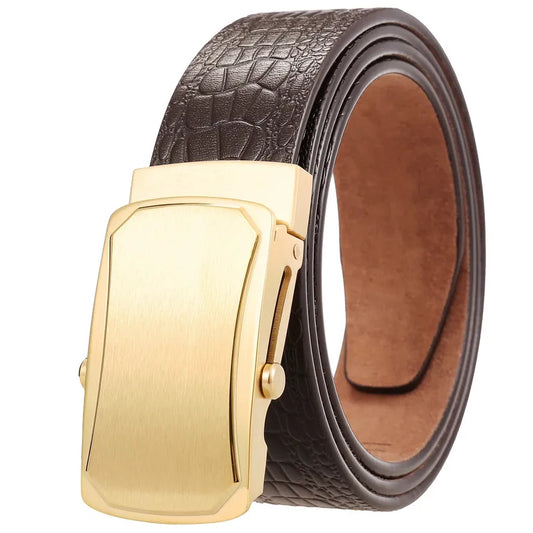 JMT-778378 Business Men's Stainless Steel Casual Belt - Model LY36-61536-8