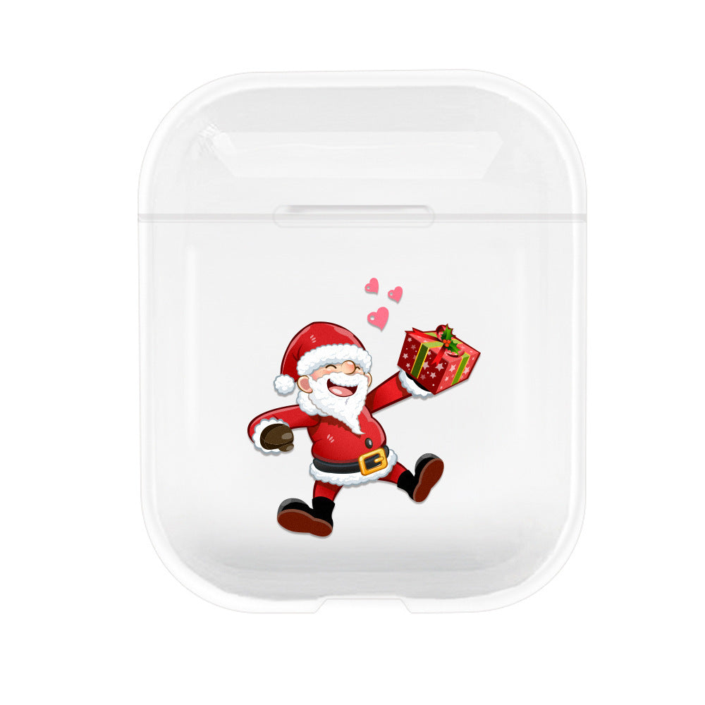 JMT-778442 Protective PC Cover for Apple AirPods (1st & 2nd Generation) - Multiple Christmas Designs