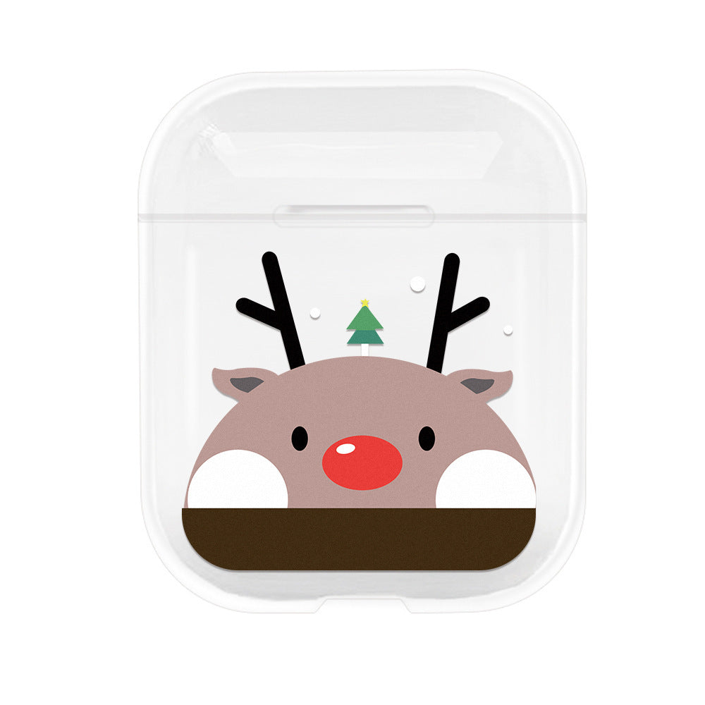 JMT-778442 Protective PC Cover for Apple AirPods (1st & 2nd Generation) - Multiple Christmas Designs