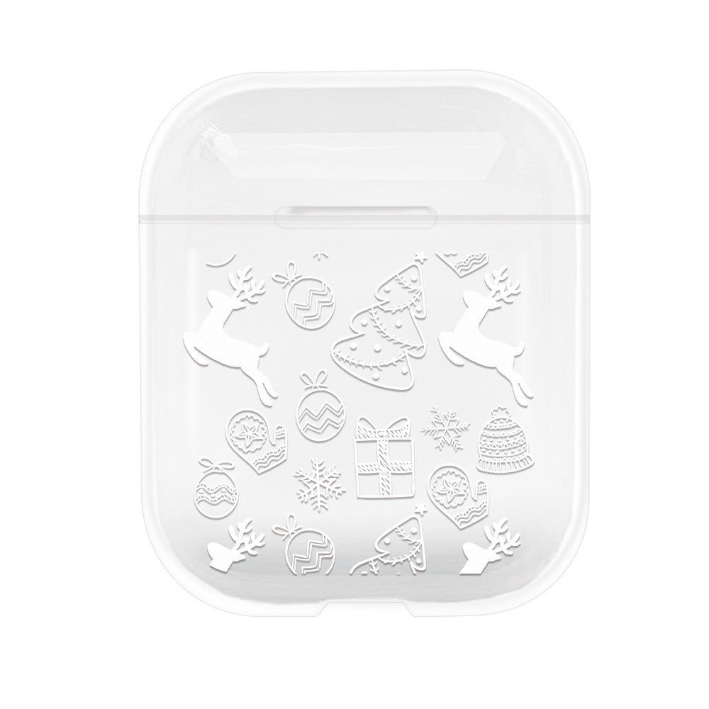JMT-778442 Protective PC Cover for Apple AirPods (1st & 2nd Generation) - Multiple Christmas Designs