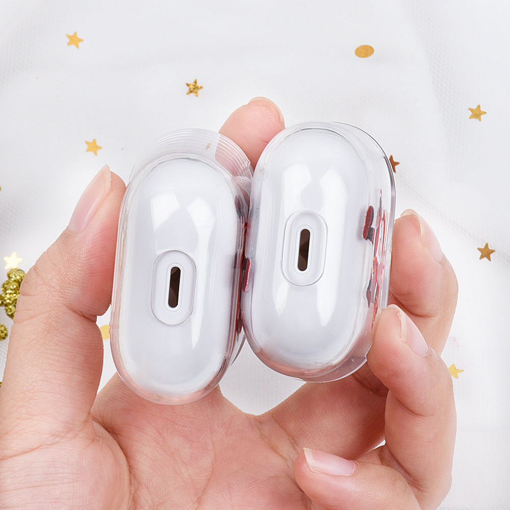 JMT-778442 Protective PC Cover for Apple AirPods (1st & 2nd Generation) - Multiple Christmas Designs