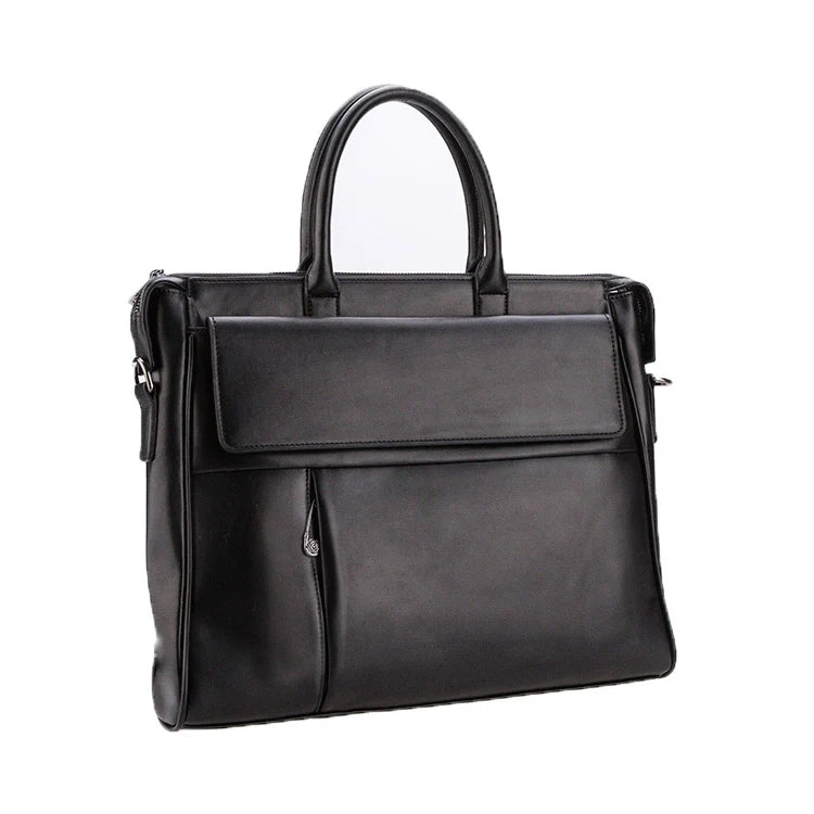 JMT-778442 Waterproof Black Business Briefcase for Men - Large Size Handbag