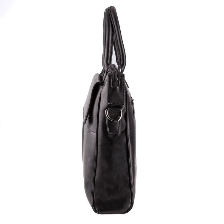 JMT-778442 Waterproof Black Business Briefcase for Men - Large Size Handbag
