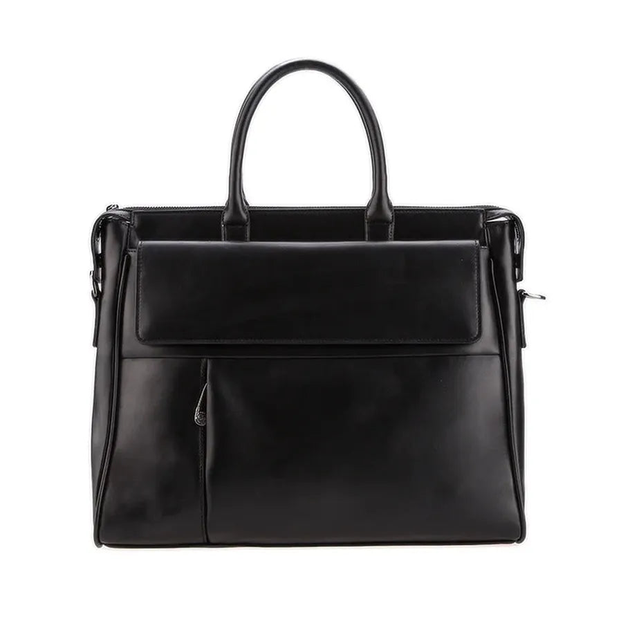 JMT-778442 Waterproof Black Business Briefcase for Men - Large Size Handbag