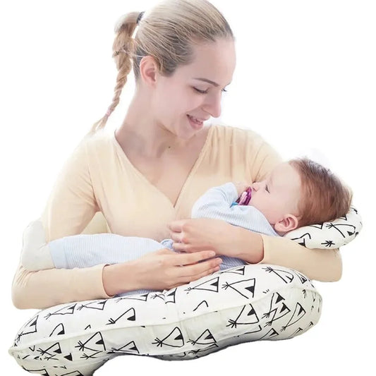 JMT-778570 Breastfeeding Nursing Feeding Pillow - Washable Support for Comfortable Baby Feeding