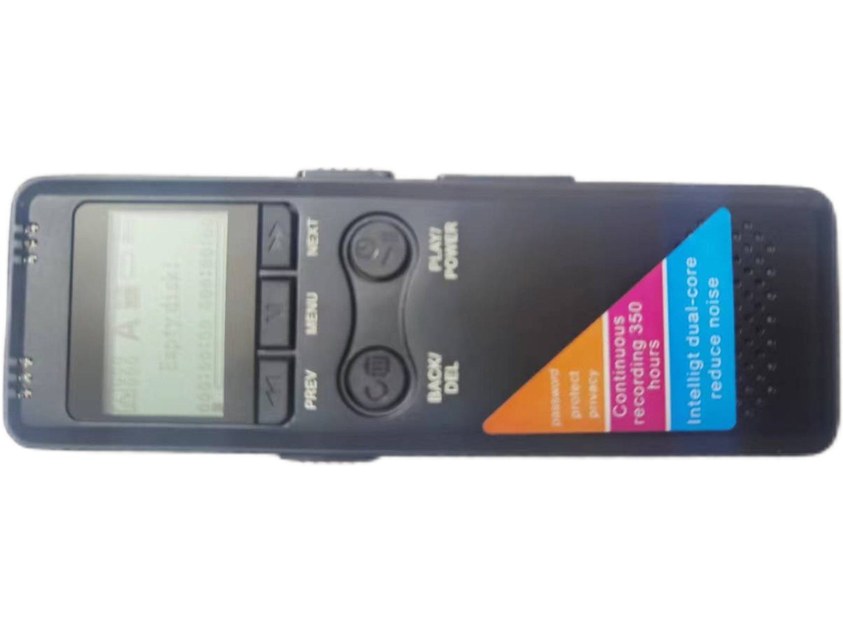 JMT-778634 HD Noise Reduction Digital Recording Pen Portable MP3 Player with Large Capacity and Multi-Language Support