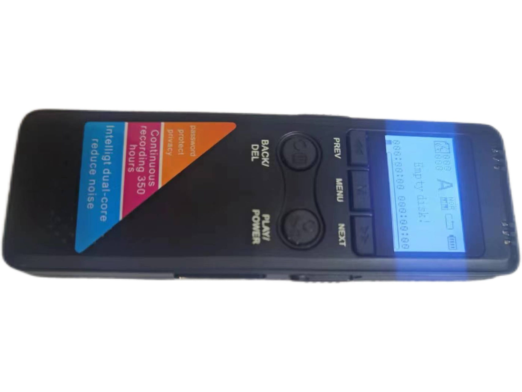 JMT-778634 HD Noise Reduction Digital Recording Pen Portable MP3 Player with Large Capacity and Multi-Language Support