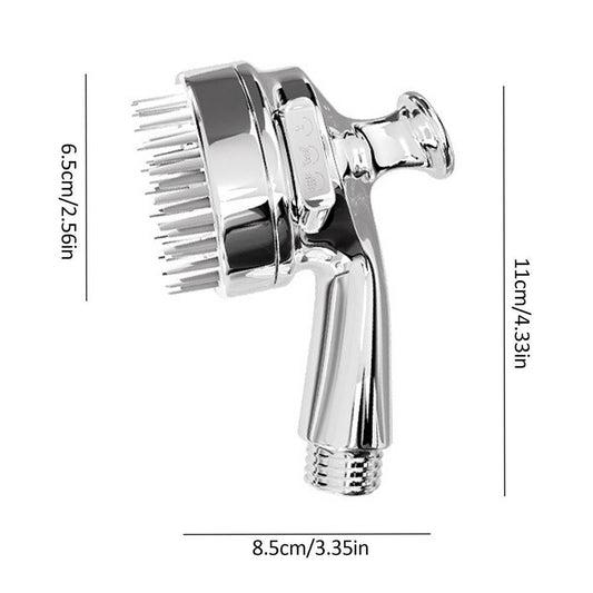 JMT-778698 2-in-1 Dog Shower Hose Attachment with Soft Silicone Comb and Ergonomic Grip for Easy Bathing