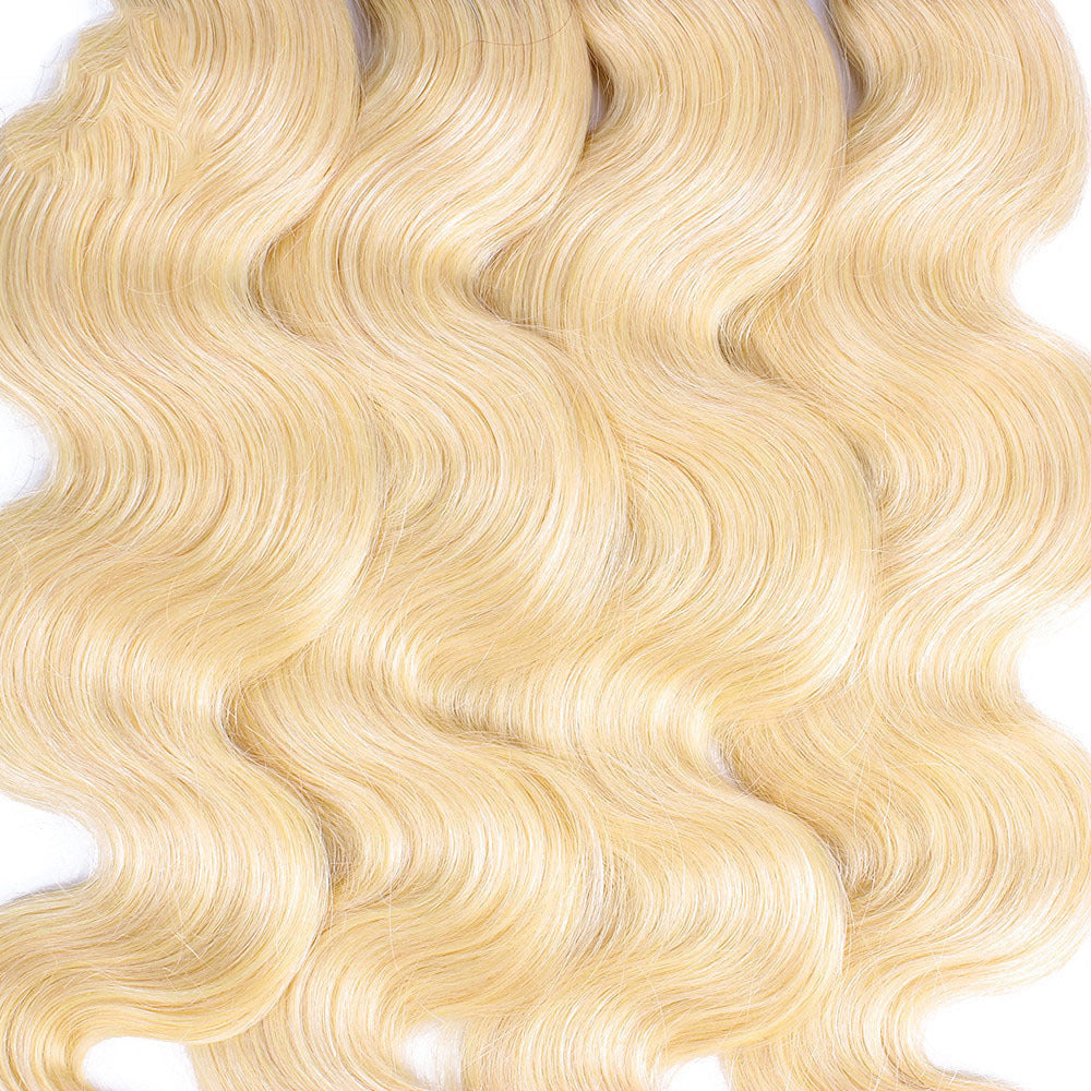 JMT-779146 Medium Long Body Wave Real Human Hair Tress with Natural Hairline